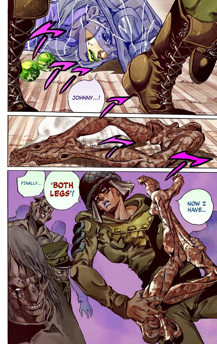 JoJo's Bizarre Adventure Steel Ball Run Colored Manga