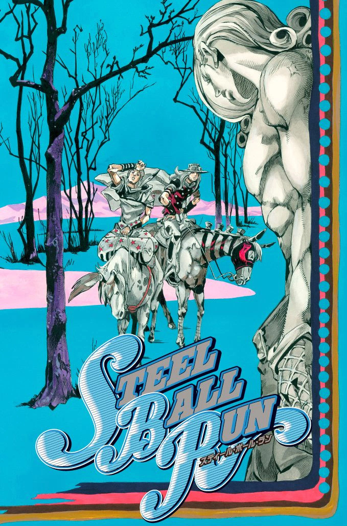 JoJo's Bizarre Adventure Steel Ball Run Colored Manga