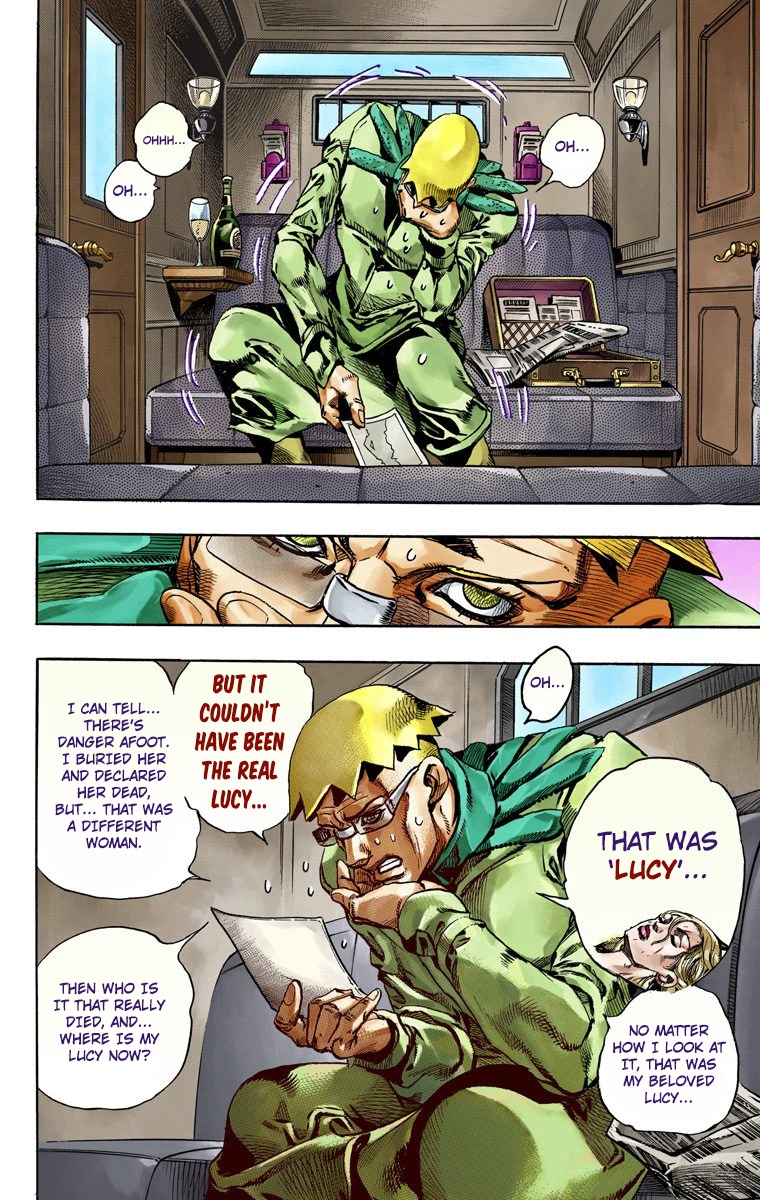 JoJo's Bizarre Adventure Steel Ball Run Colored Manga