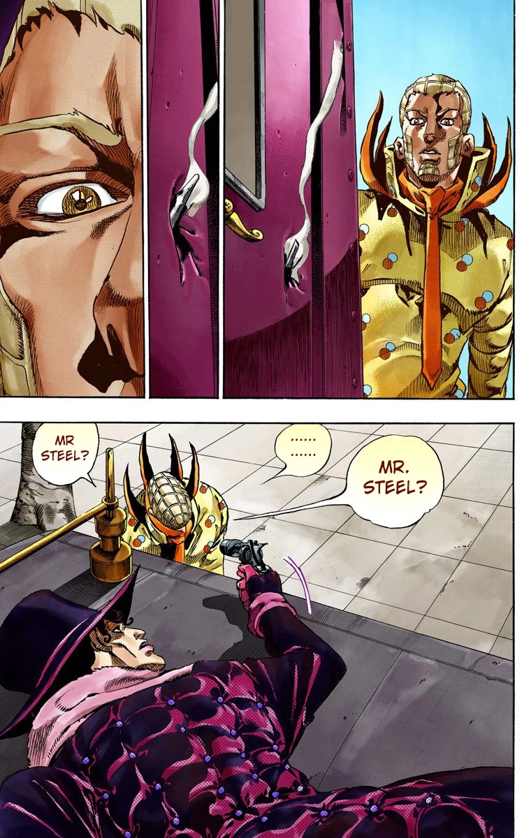 JoJo's Bizarre Adventure Steel Ball Run Colored Manga