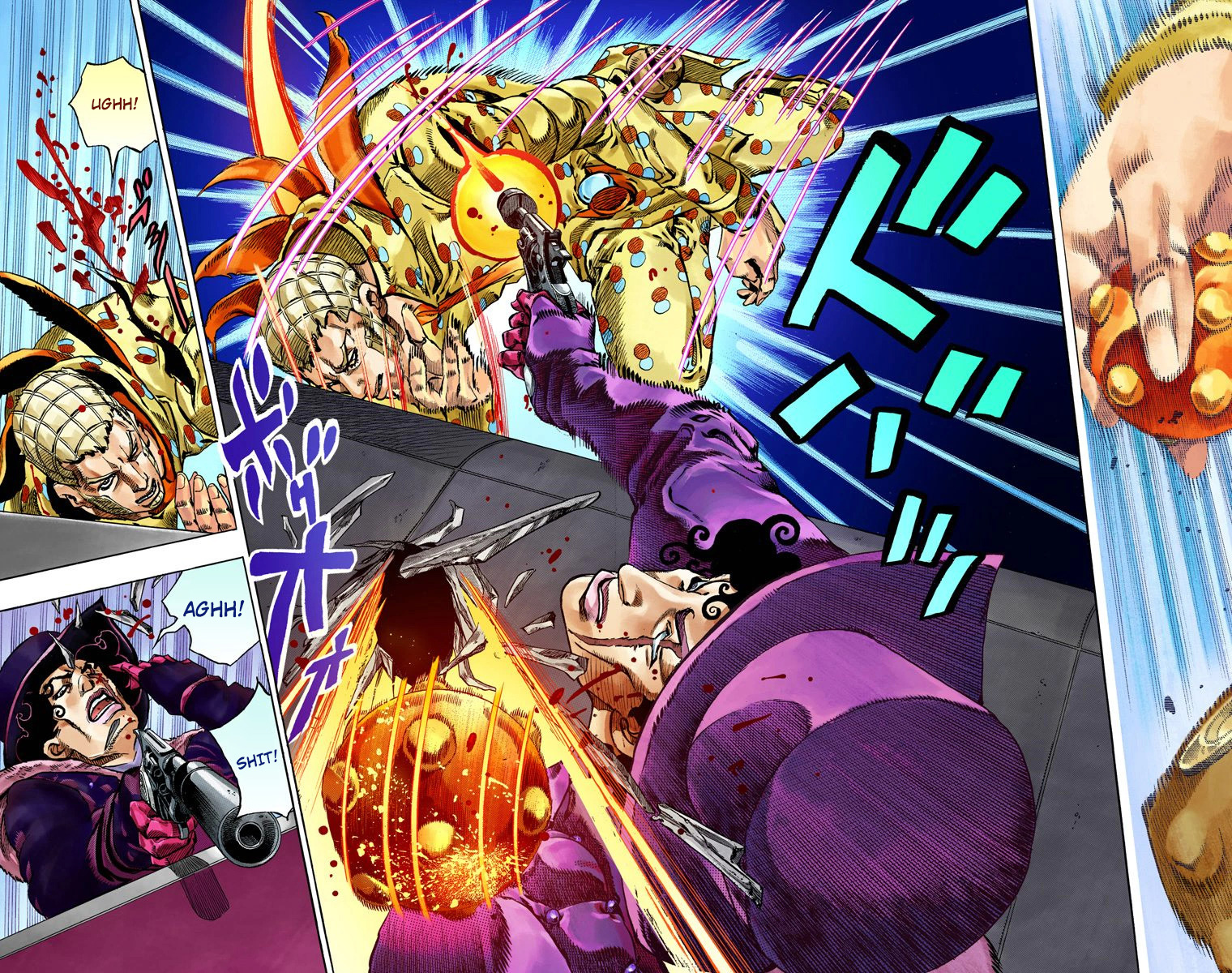 JoJo's Bizarre Adventure Steel Ball Run Colored Manga