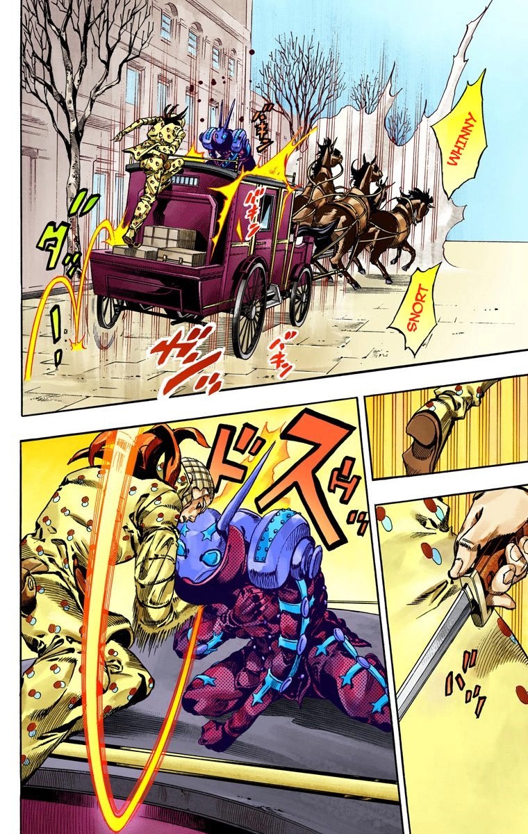JoJo's Bizarre Adventure Steel Ball Run Colored Manga