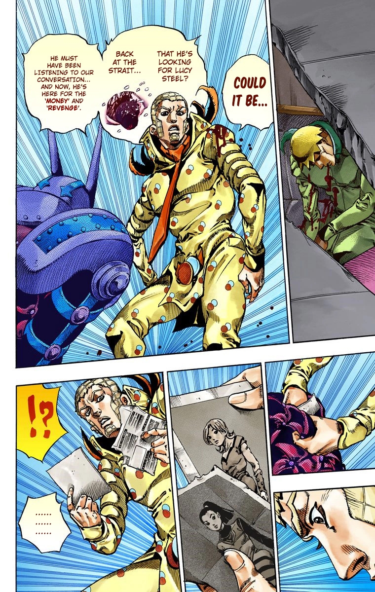JoJo's Bizarre Adventure Steel Ball Run Colored Manga