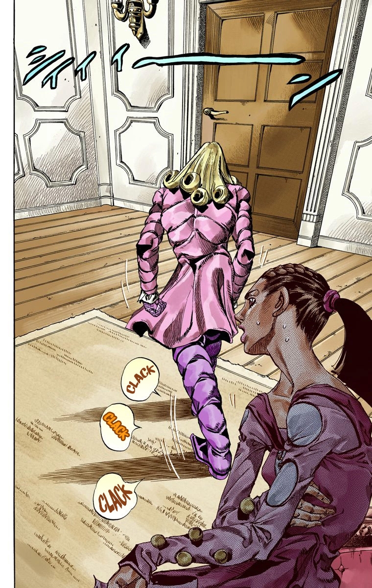 JoJo's Bizarre Adventure Steel Ball Run Colored Manga