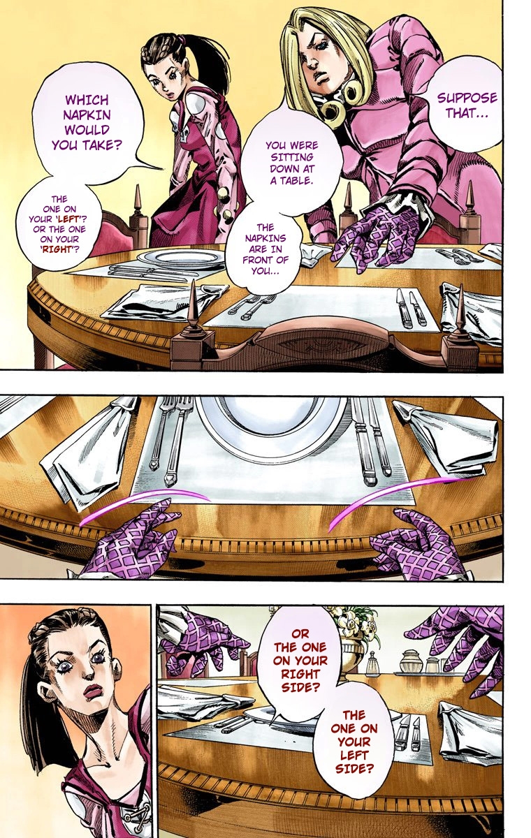 JoJo's Bizarre Adventure Steel Ball Run Colored Manga
