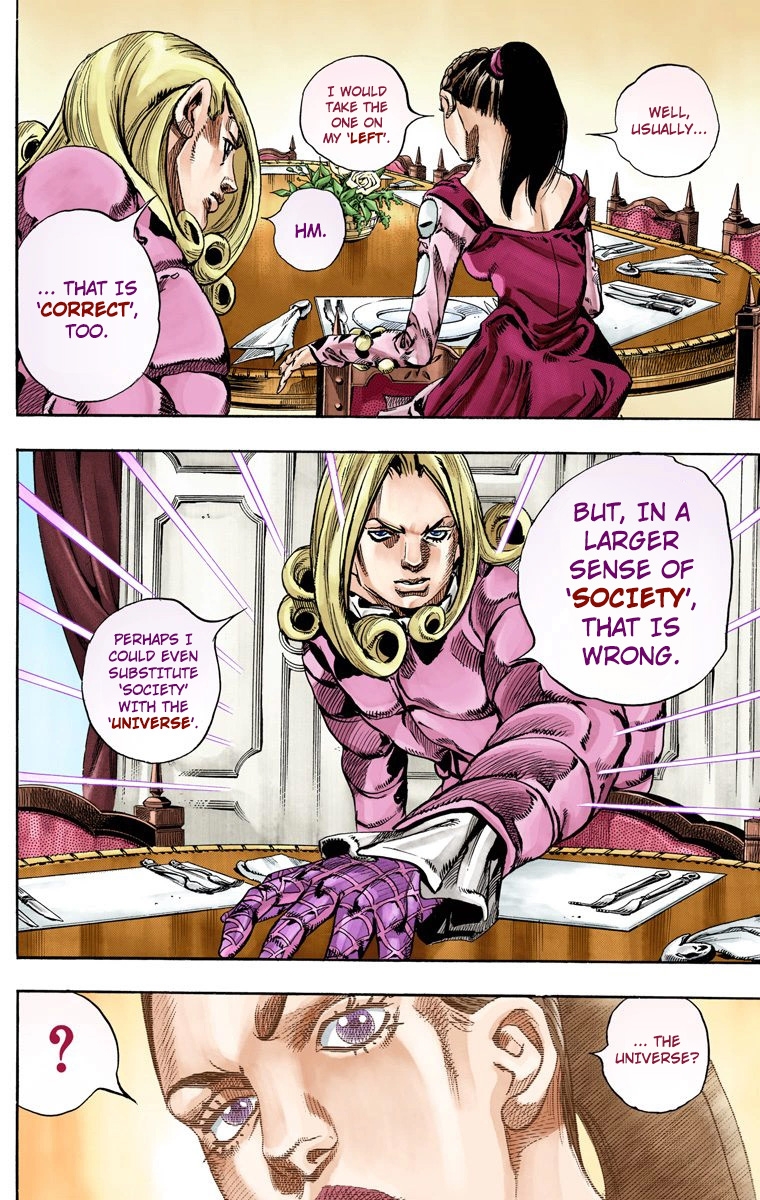 JoJo's Bizarre Adventure Steel Ball Run Colored Manga