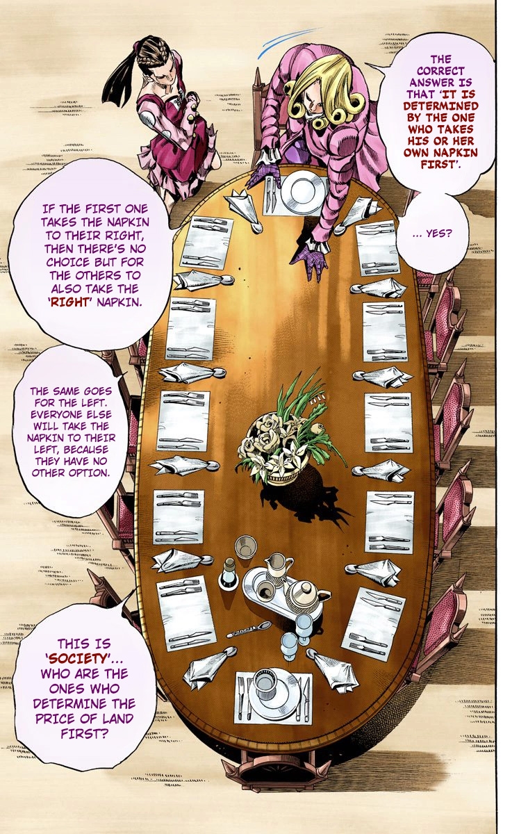 JoJo's Bizarre Adventure Steel Ball Run Colored Manga