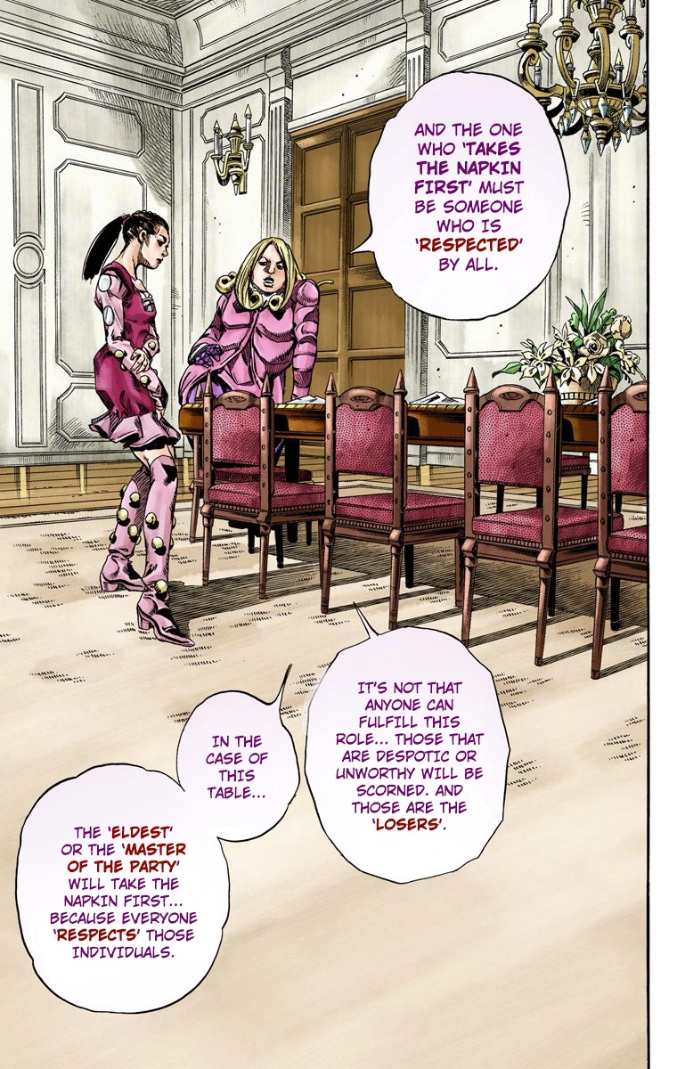 JoJo's Bizarre Adventure Steel Ball Run Colored Manga