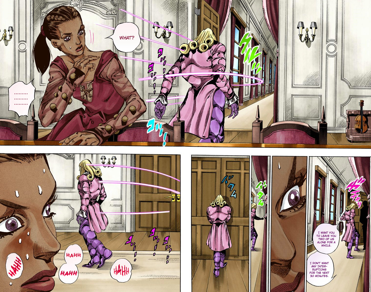 JoJo's Bizarre Adventure Steel Ball Run Colored Manga
