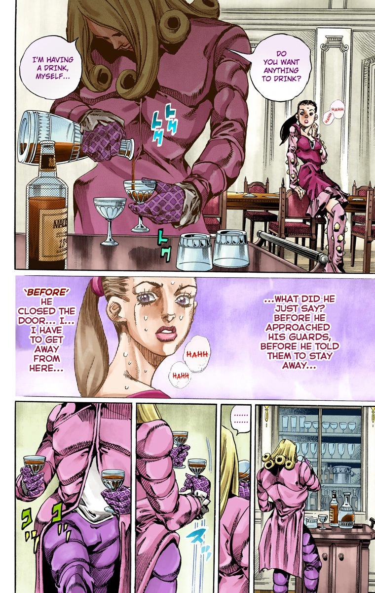 JoJo's Bizarre Adventure Steel Ball Run Colored Manga