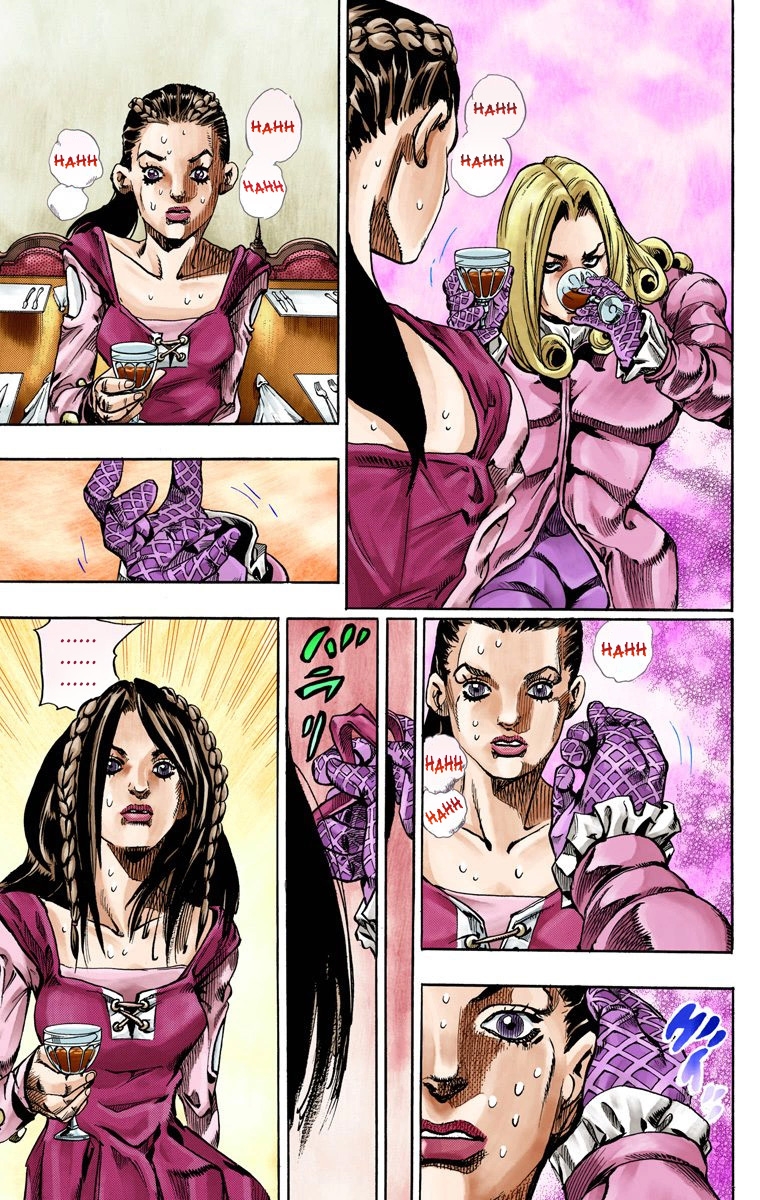 JoJo's Bizarre Adventure Steel Ball Run Colored Manga