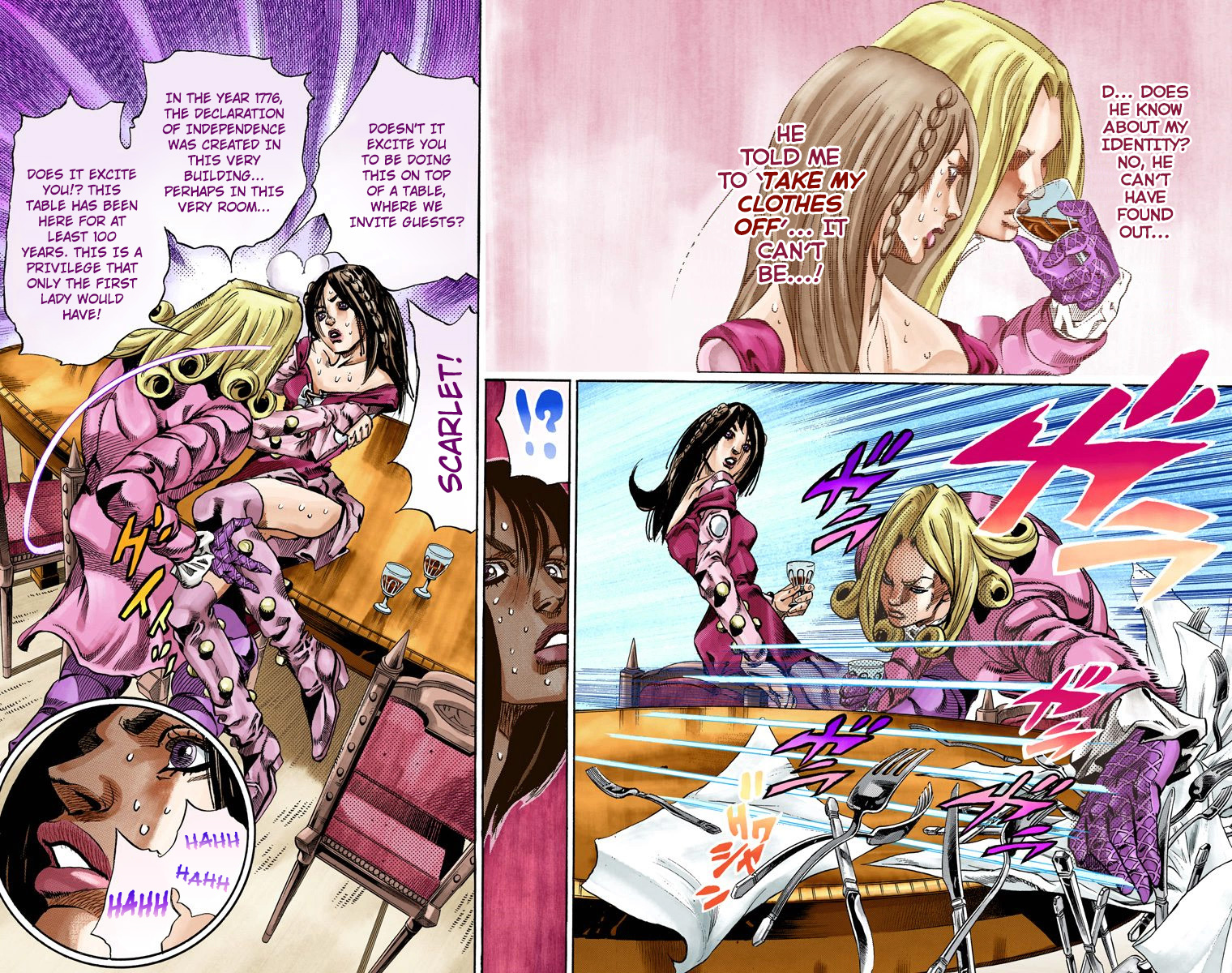 JoJo's Bizarre Adventure Steel Ball Run Colored Manga