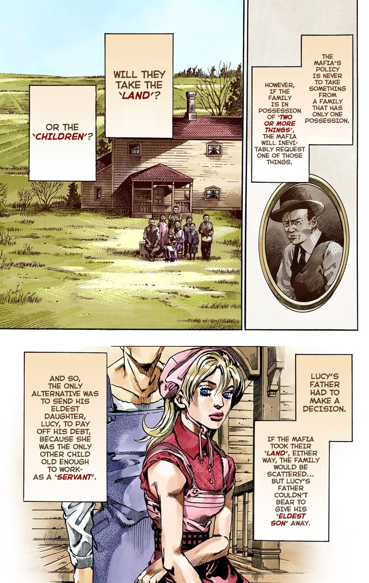 JoJo's Bizarre Adventure Steel Ball Run Colored Manga