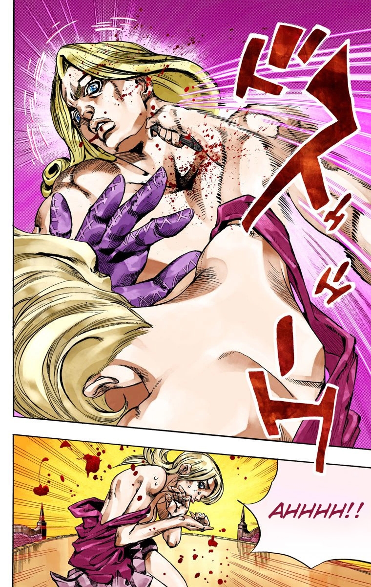 JoJo's Bizarre Adventure Steel Ball Run Colored Manga