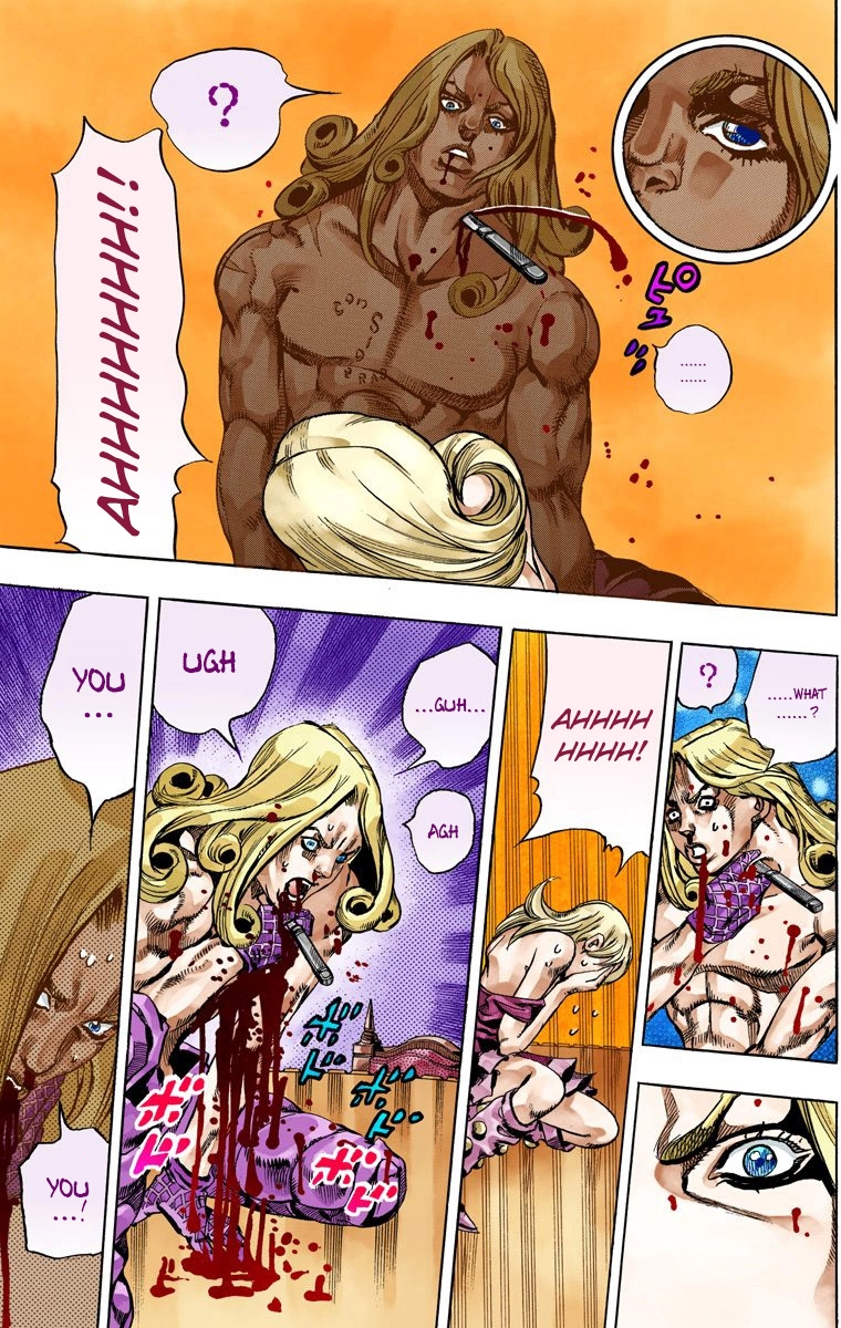 JoJo's Bizarre Adventure Steel Ball Run Colored Manga