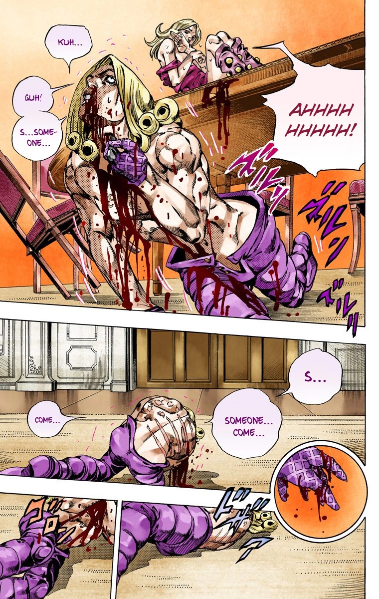 JoJo's Bizarre Adventure Steel Ball Run Colored Manga