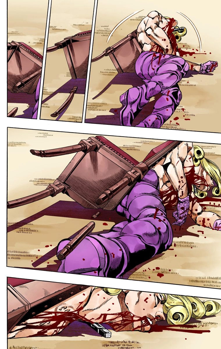 JoJo's Bizarre Adventure Steel Ball Run Colored Manga