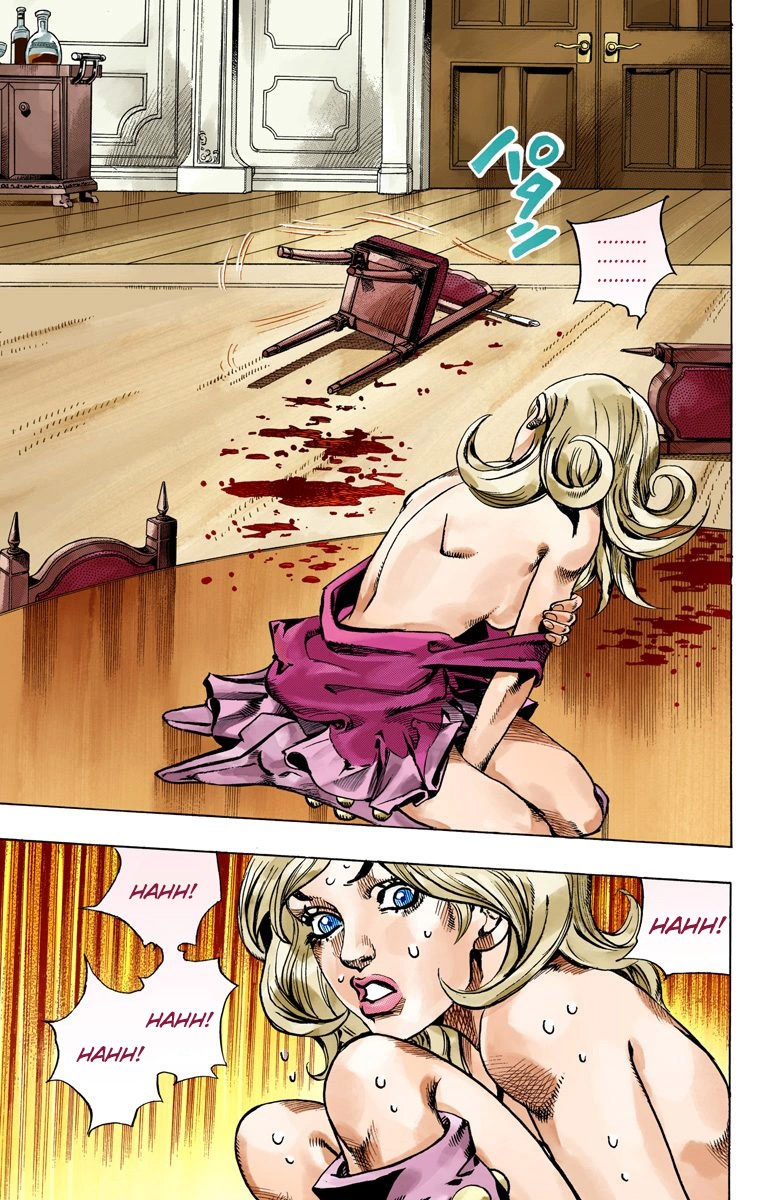 JoJo's Bizarre Adventure Steel Ball Run Colored Manga