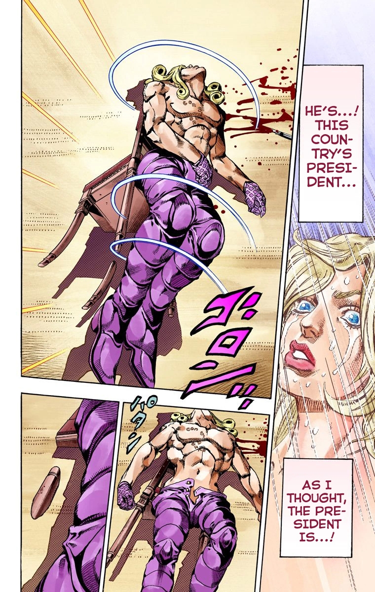 JoJo's Bizarre Adventure Steel Ball Run Colored Manga