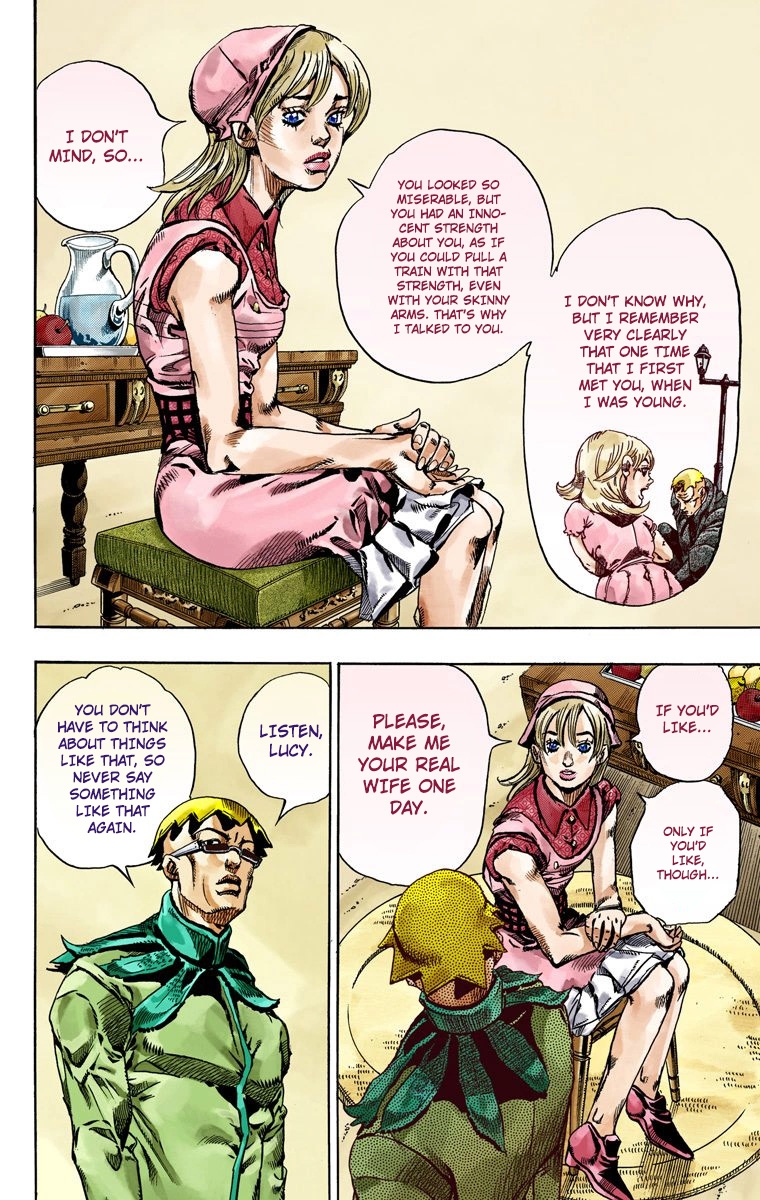JoJo's Bizarre Adventure Steel Ball Run Colored Manga