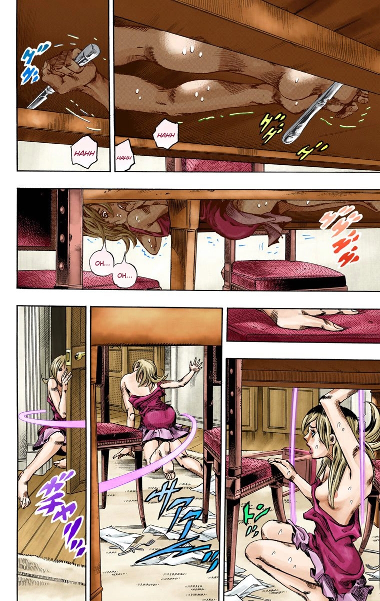 JoJo's Bizarre Adventure Steel Ball Run Colored Manga