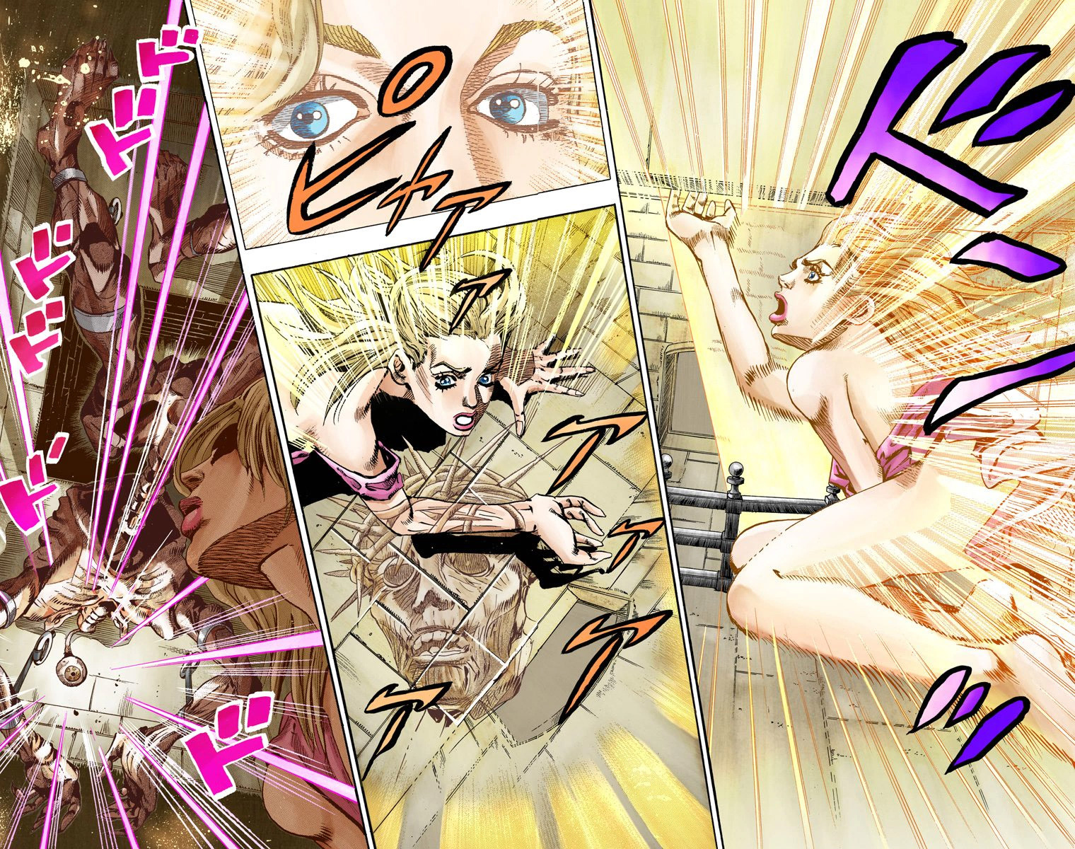 JoJo's Bizarre Adventure Steel Ball Run Colored Manga