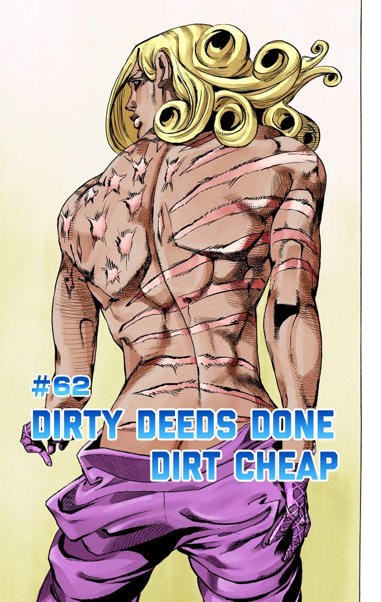 JoJo's Bizarre Adventure Steel Ball Run Colored Manga