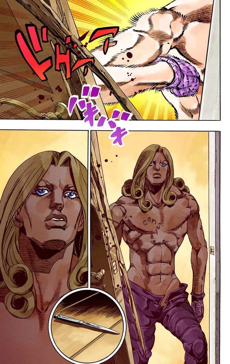 JoJo's Bizarre Adventure Steel Ball Run Colored Manga