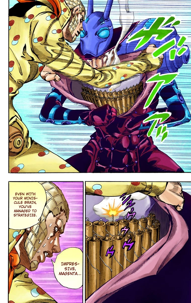 JoJo's Bizarre Adventure Steel Ball Run Colored Manga