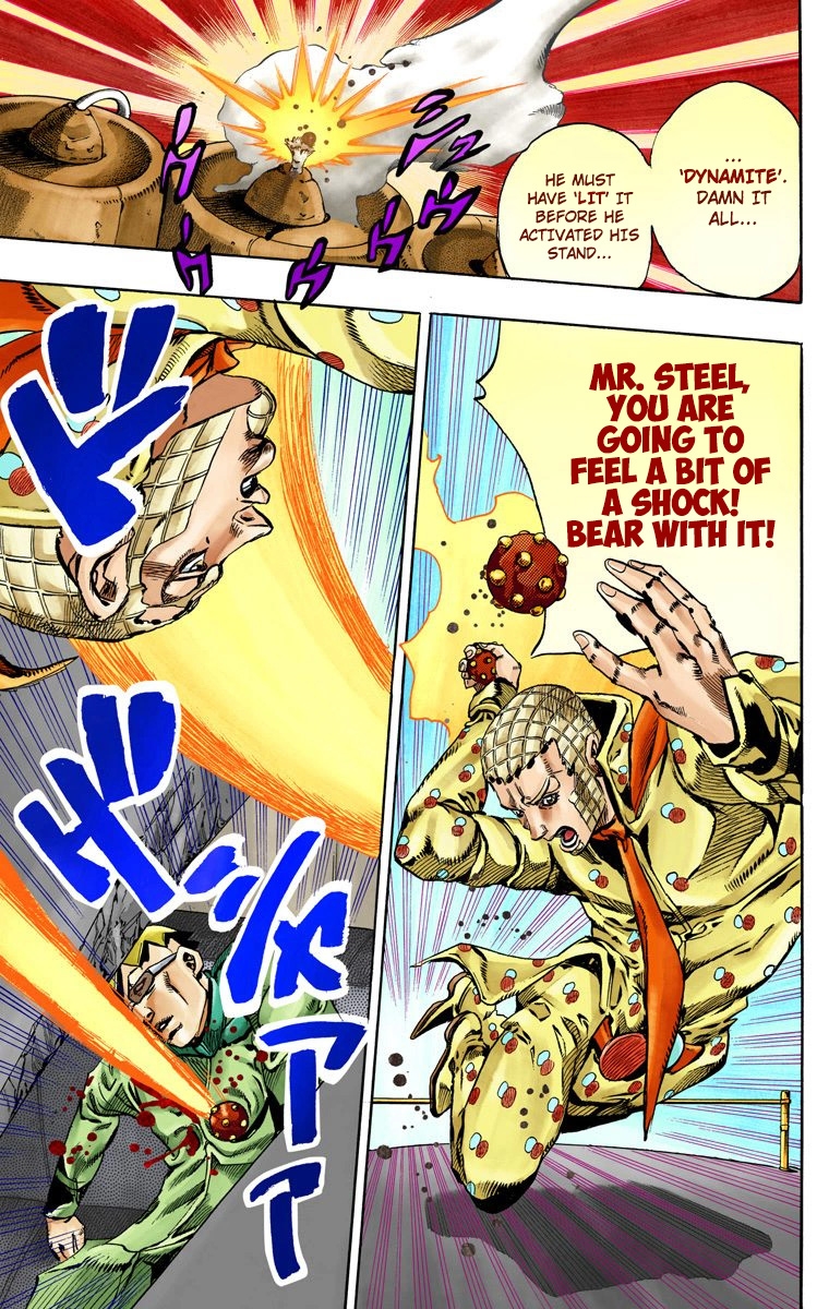 JoJo's Bizarre Adventure Steel Ball Run Colored Manga