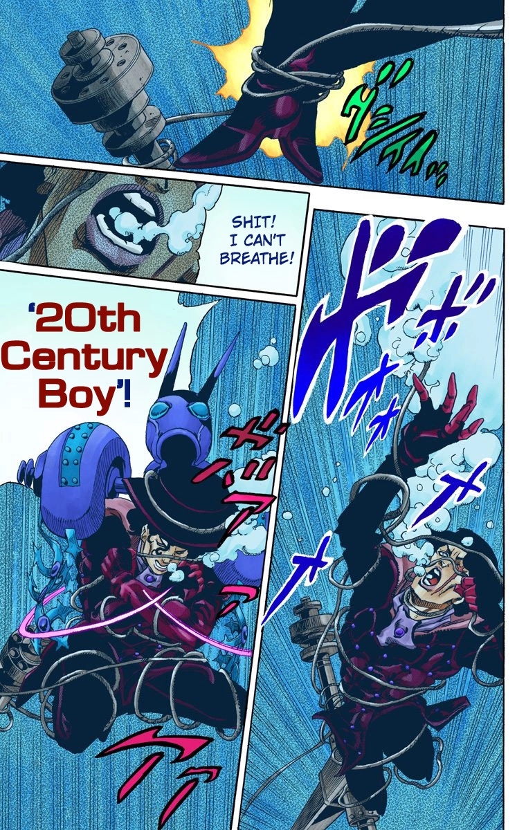 JoJo's Bizarre Adventure Steel Ball Run Colored Manga