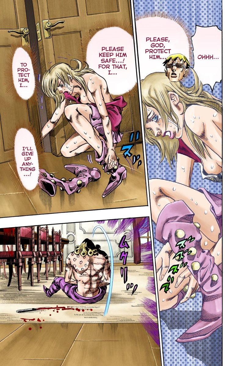 JoJo's Bizarre Adventure Steel Ball Run Colored Manga