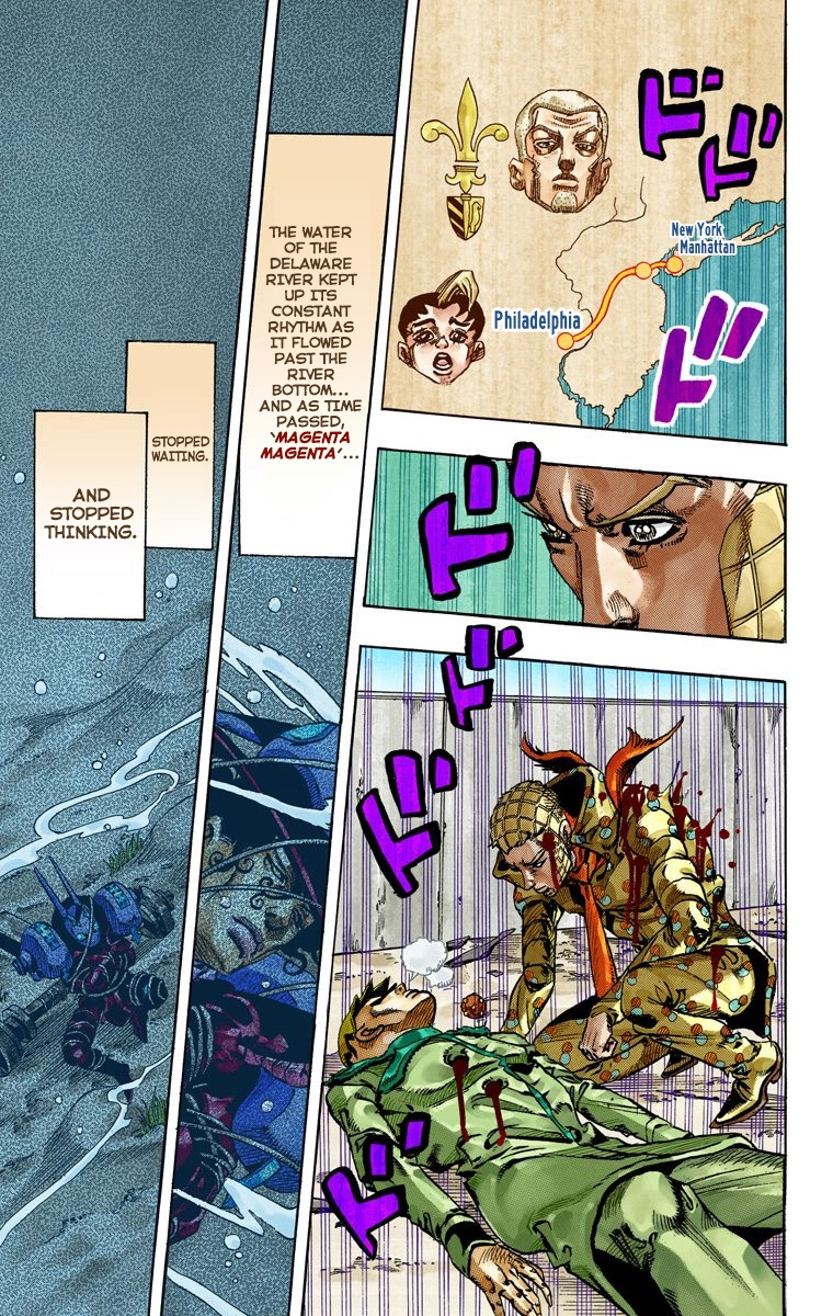 JoJo's Bizarre Adventure Steel Ball Run Colored Manga