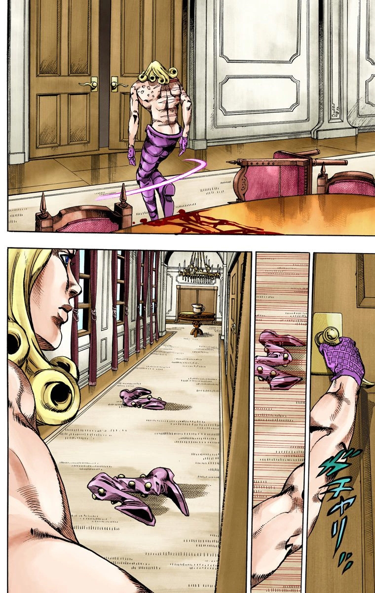 JoJo's Bizarre Adventure Steel Ball Run Colored Manga