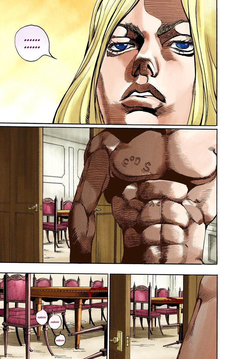 JoJo's Bizarre Adventure Steel Ball Run Colored Manga