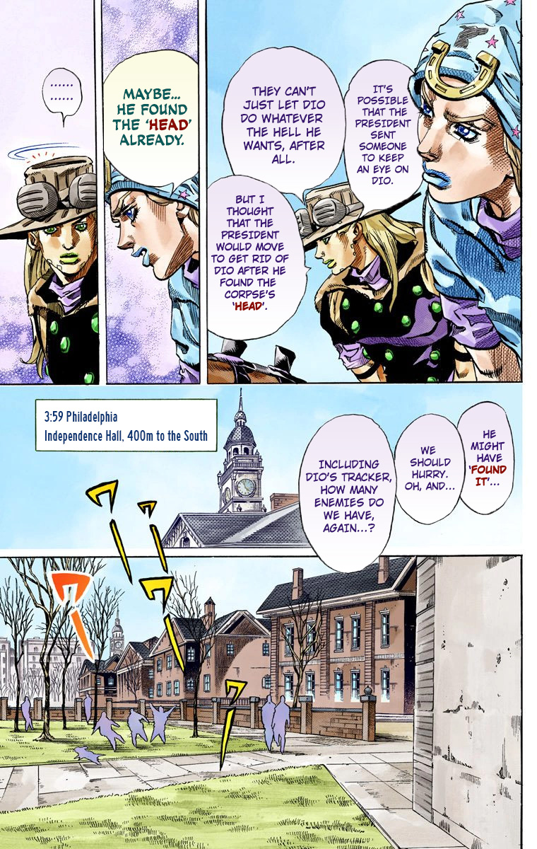 JoJo's Bizarre Adventure Steel Ball Run Colored Manga