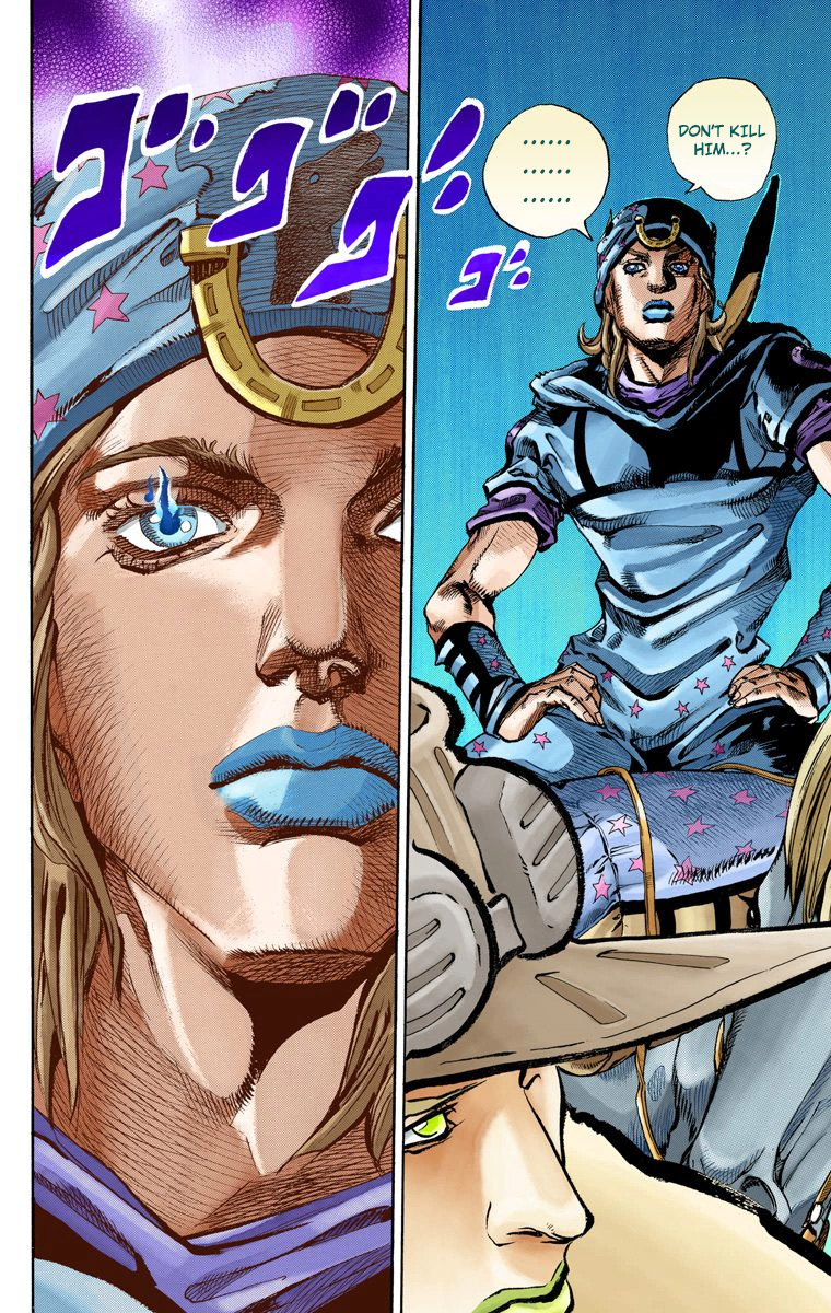 JoJo's Bizarre Adventure Steel Ball Run Colored Manga