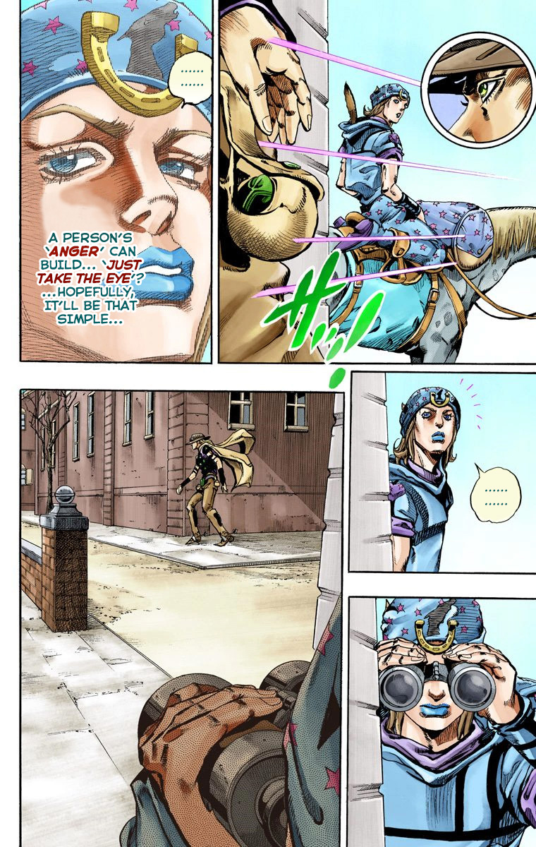 JoJo's Bizarre Adventure Steel Ball Run Colored Manga