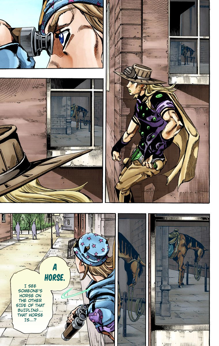 JoJo's Bizarre Adventure Steel Ball Run Colored Manga