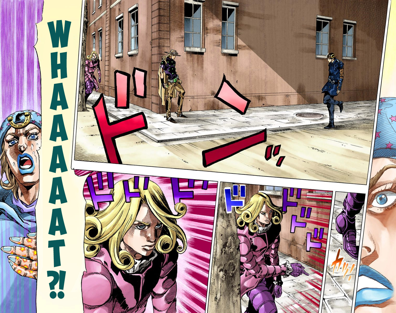 JoJo's Bizarre Adventure Steel Ball Run Colored Manga