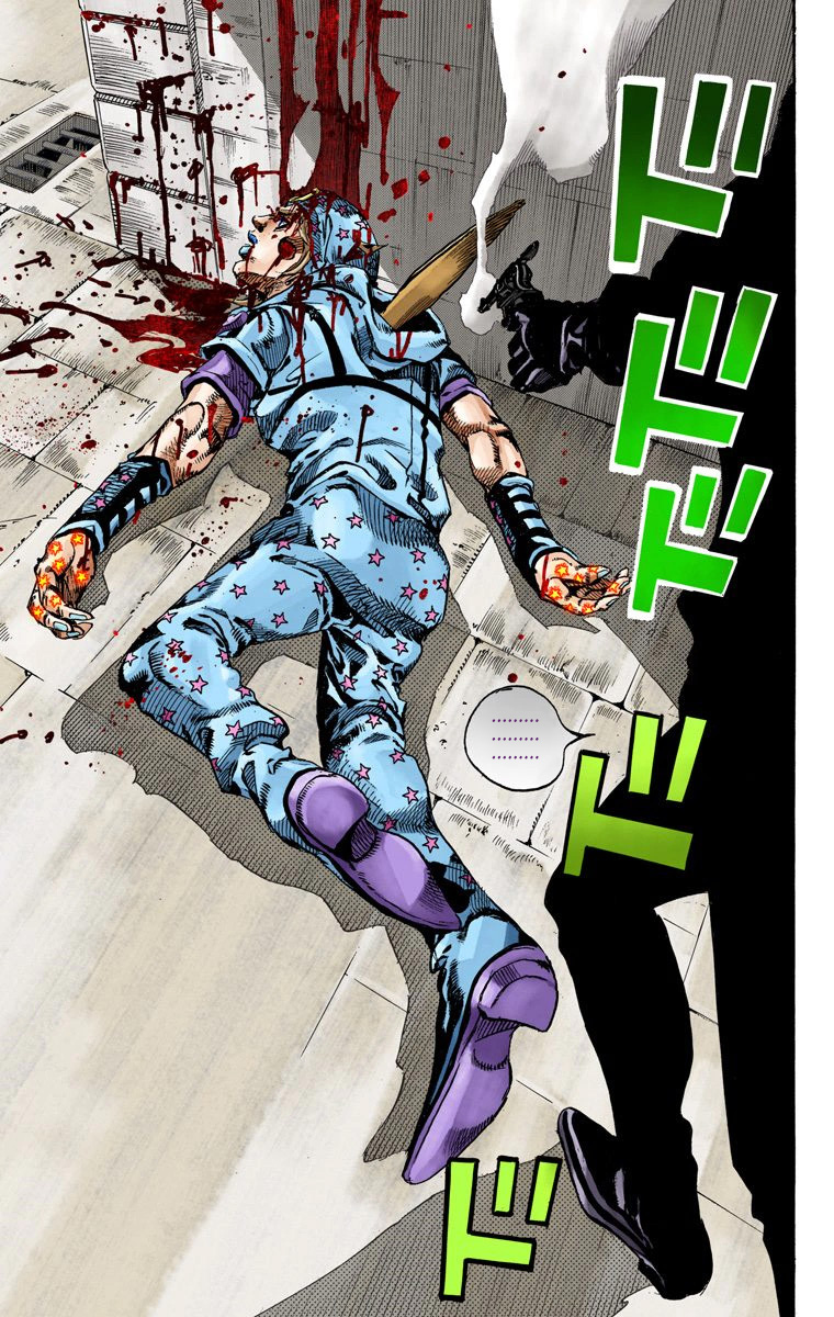 JoJo's Bizarre Adventure Steel Ball Run Colored Manga
