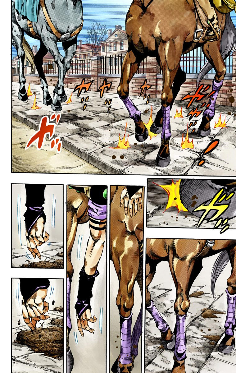 JoJo's Bizarre Adventure Steel Ball Run Colored Manga