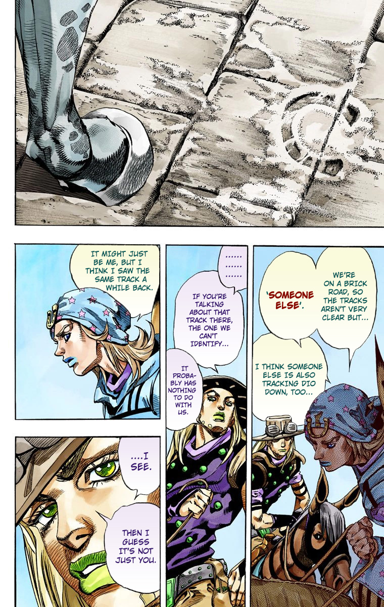 JoJo's Bizarre Adventure Steel Ball Run Colored Manga