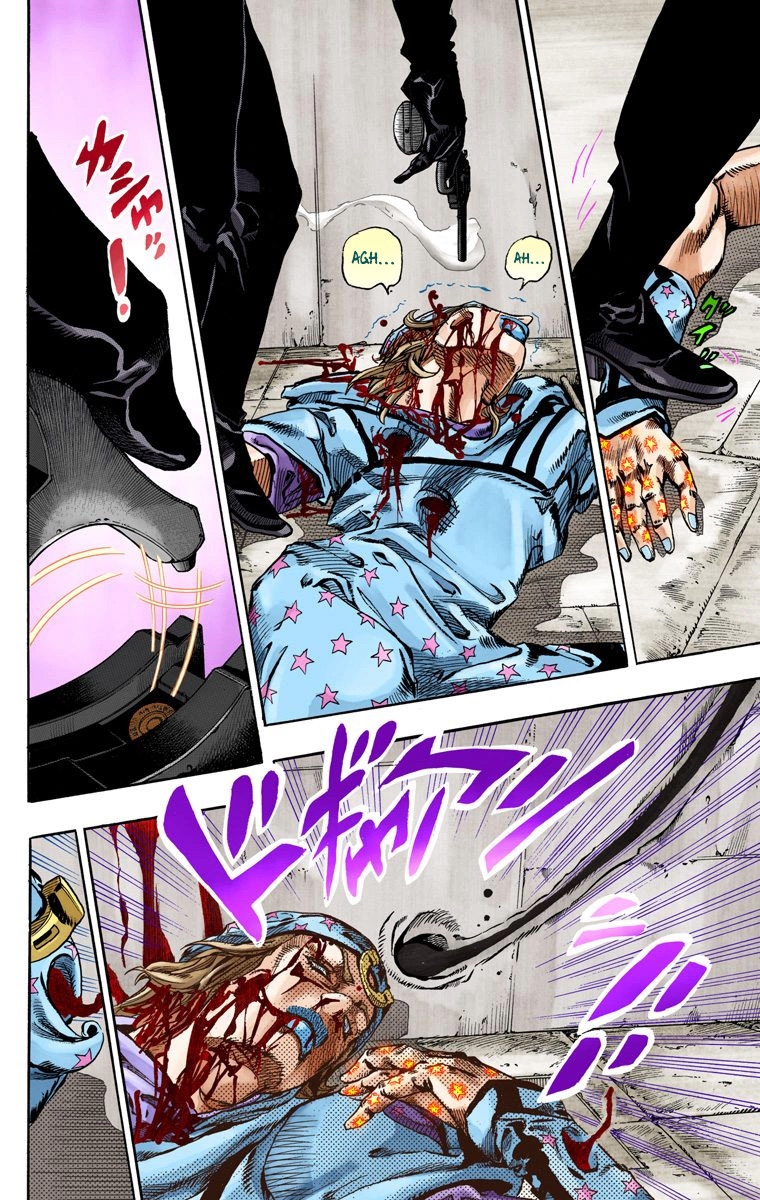 JoJo's Bizarre Adventure Steel Ball Run Colored Manga