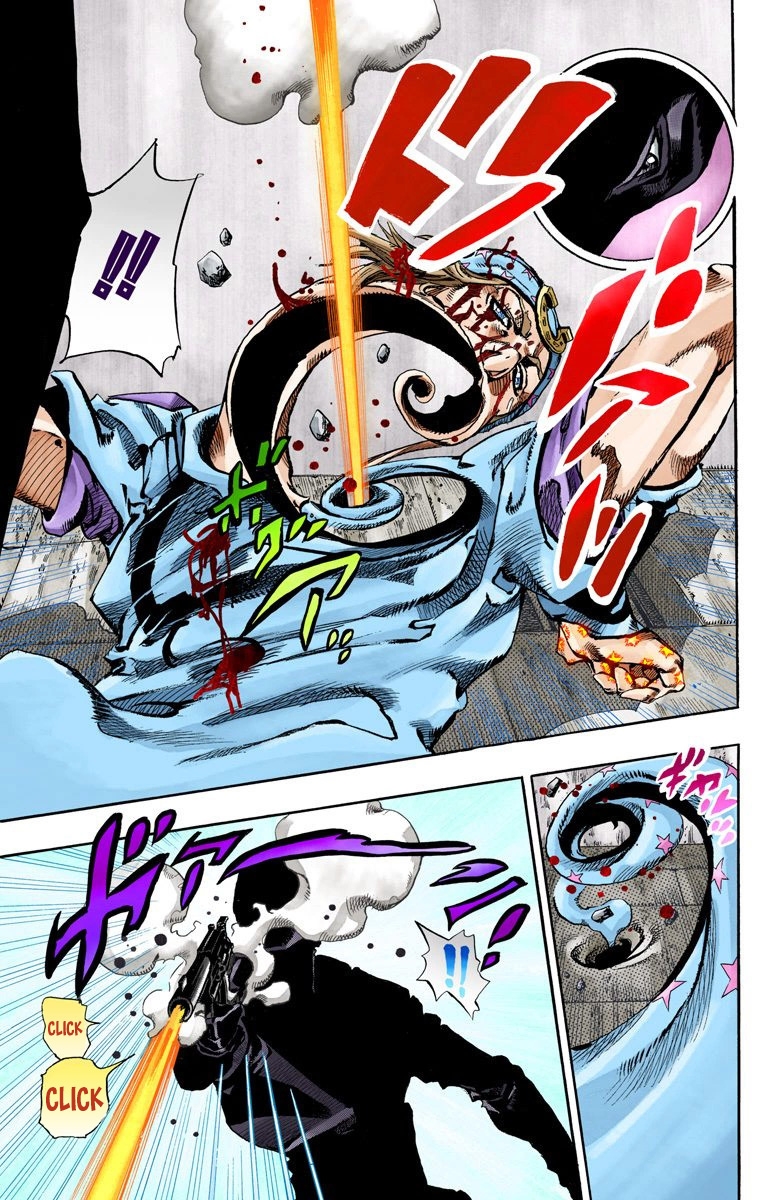 JoJo's Bizarre Adventure Steel Ball Run Colored Manga