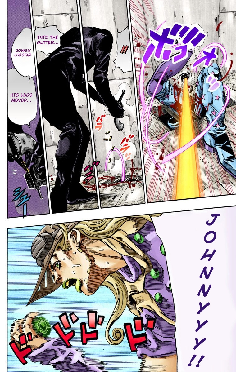 JoJo's Bizarre Adventure Steel Ball Run Colored Manga