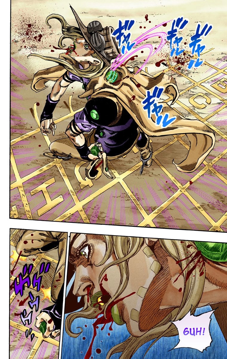 JoJo's Bizarre Adventure Steel Ball Run Colored Manga