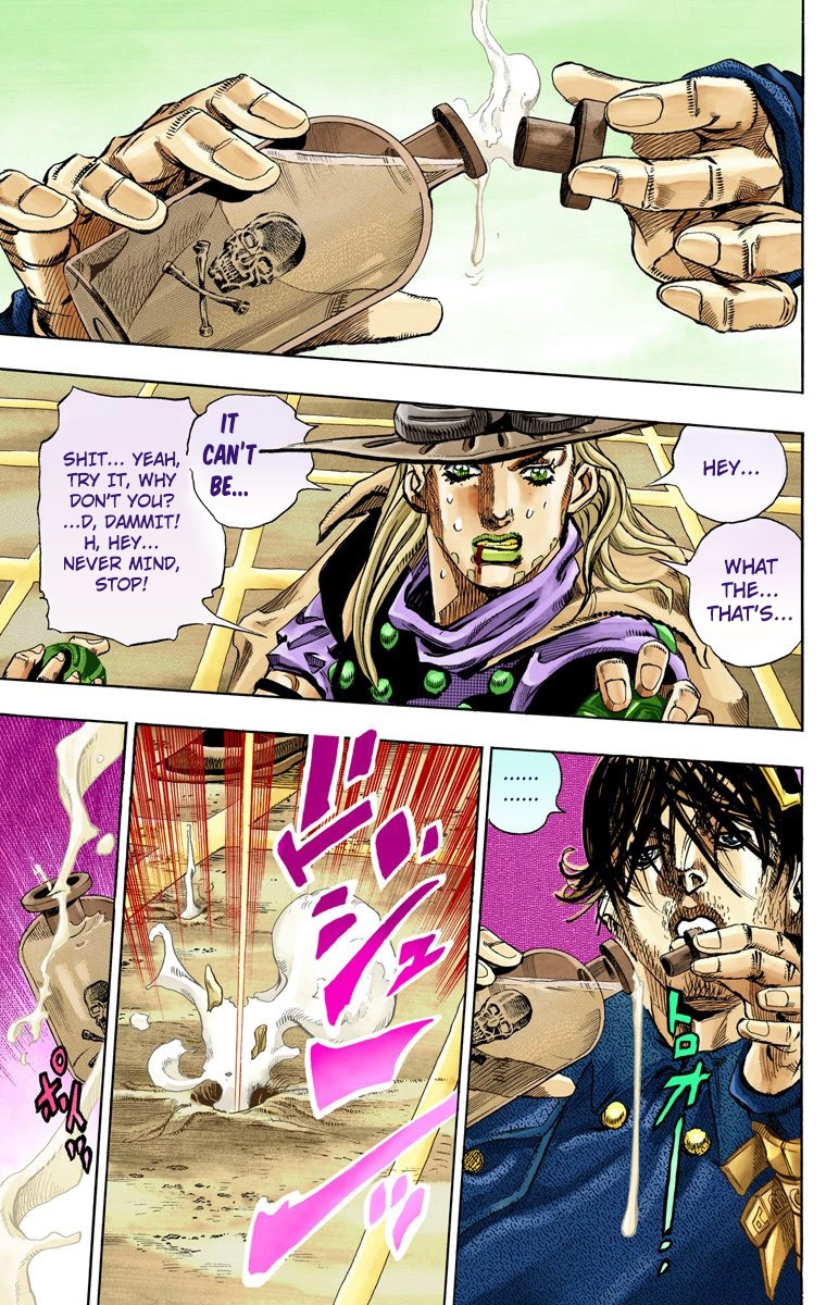 JoJo's Bizarre Adventure Steel Ball Run Colored Manga