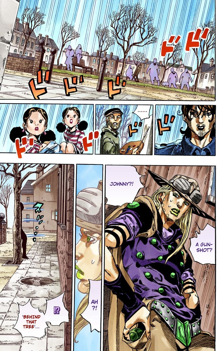 JoJo's Bizarre Adventure Steel Ball Run Colored Manga