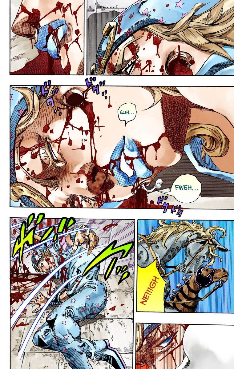 JoJo's Bizarre Adventure Steel Ball Run Colored Manga